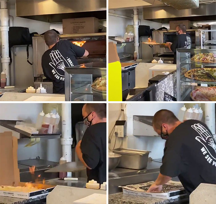 Pizza Hot From The Oven