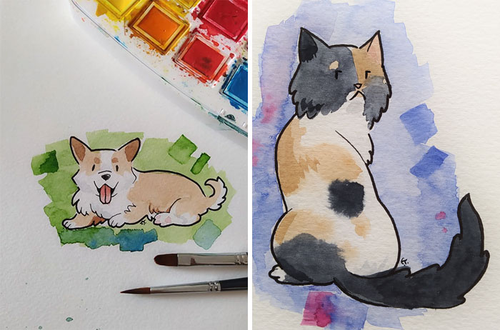 I Draw Cats And Dogs!