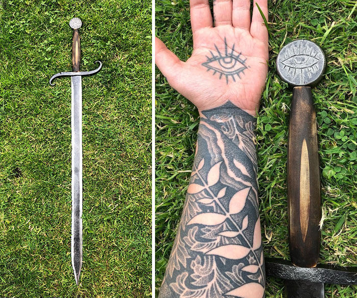 My Partner Took Me To Make A Sword For My Birthday!