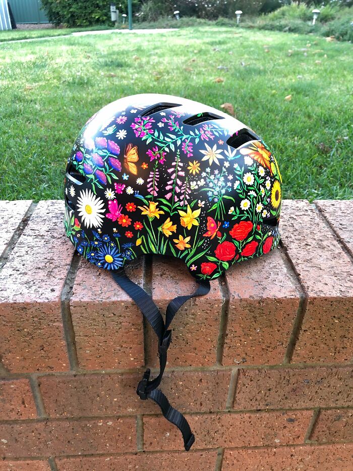 I Hand Painted This Helmet!