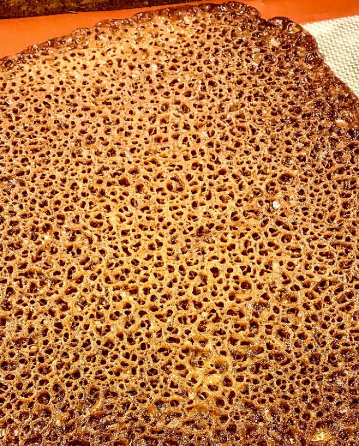 Ginger Lace Garnish I Made