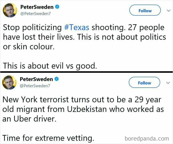 It's Only Terrorism If They're Not White
