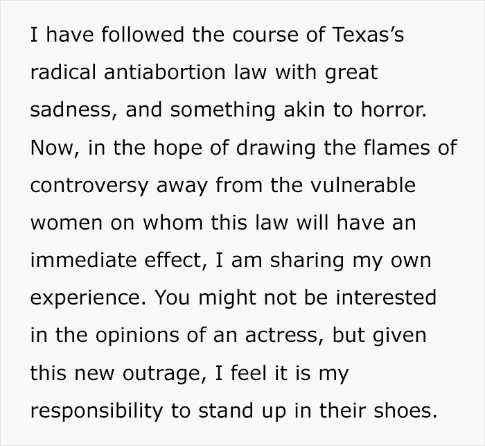 In Response To The Controversial Heartbeat Act In Texas, Uma Thurman Shares Her Abortion Story From Three Decades Ago In Response To The Controversial Heartbeat Act In Texas, Uma Thurman Shares Her Abortion Story From Three Decades Ago