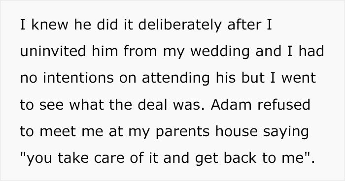 Bride's Family Turns Against Her After She Refuses To Give Up Her Wedding Date For Brother’s Shotgun Wedding Bride's Family Turns Against Her After She Refuses To Give Up Her Wedding Date For Brother’s Shotgun Wedding
