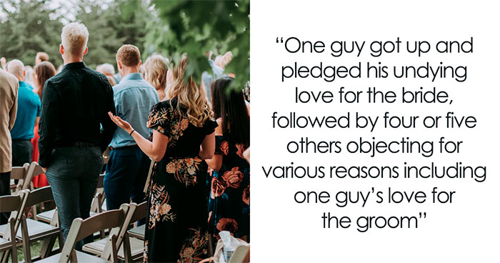 30 Times Someone Actually Objected During The “Speak Now Or Forever Hold Your Peace” Portion Of The Wedding