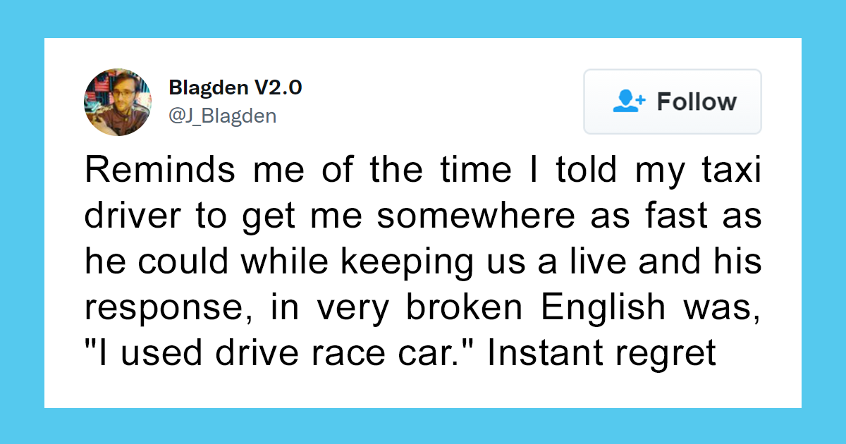 People Share Times They Met Some Bold Taxi Drivers And Here Are 20 Of