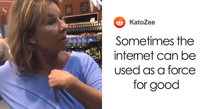 Anti-Mask ‘Karen’ Follows Mom With A Child Around Store While Coughing On Them, Gets Fired After Internet Detectives Track Her Down
