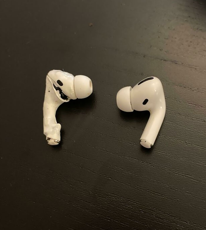 My Left Airpod Fell In The Oven And I Didn’t Notice Until Well Baked 20 Minutes Afterwards
