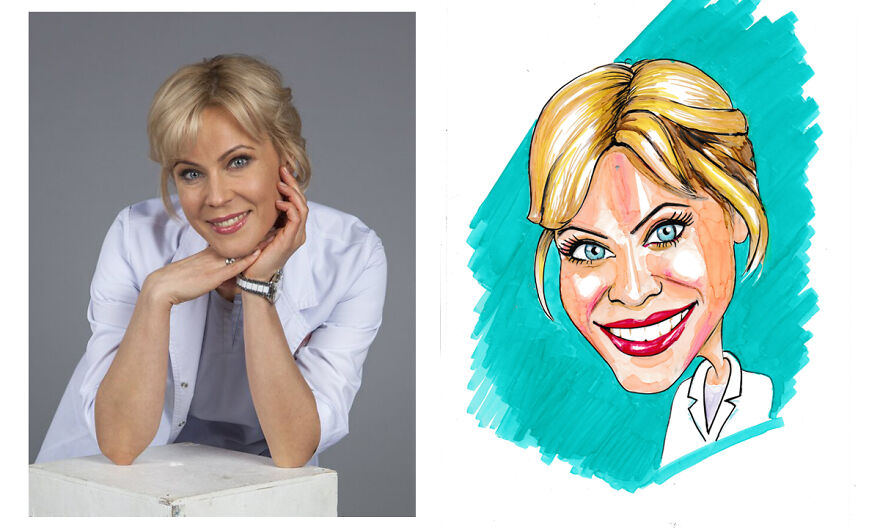 She Drew 14 Characters From Her Favorite TV Series