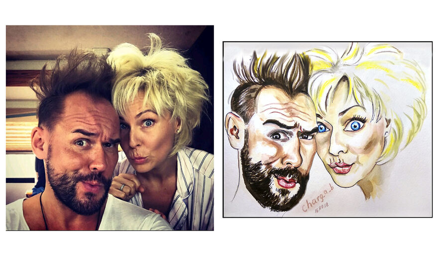 She Drew 14 Characters From Her Favorite TV Series