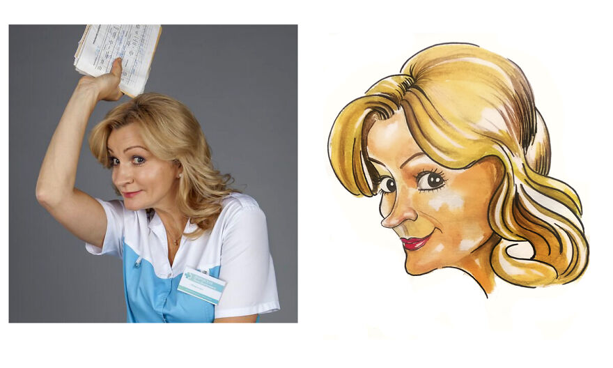 She Drew 14 Characters From Her Favorite TV Series