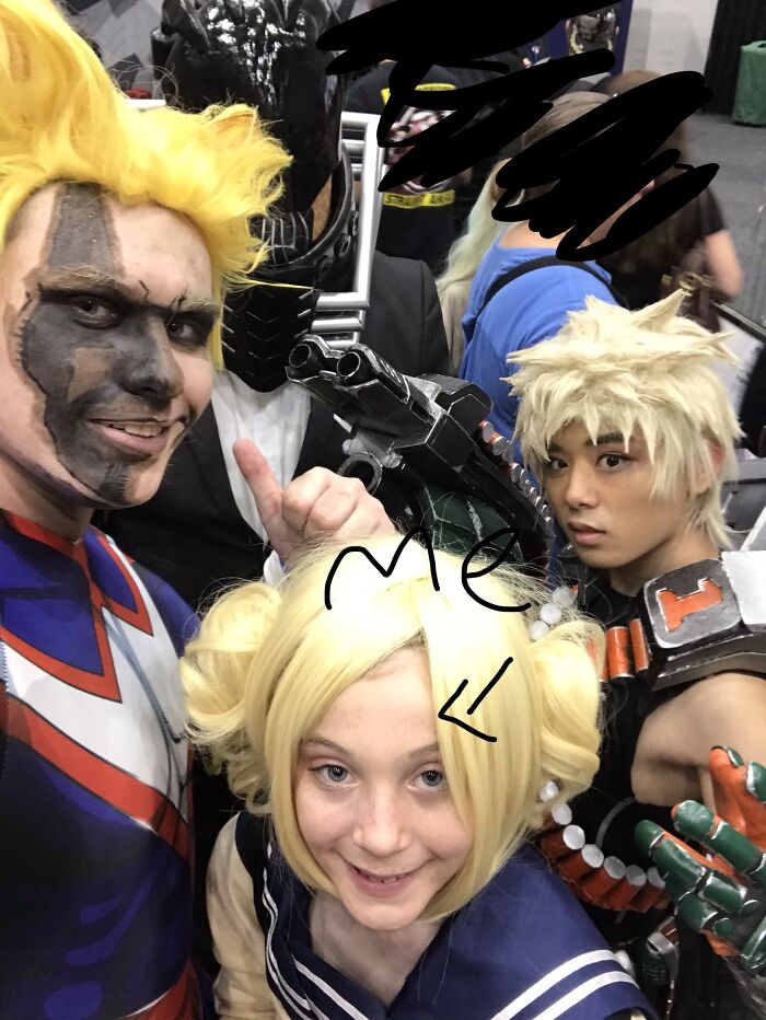 Me As Himiko Toga And People From Comic Con