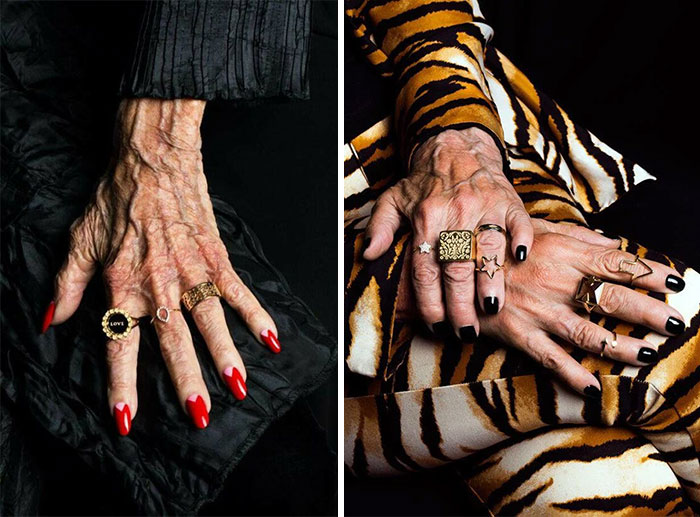 Real Hands Without Photoshop - Jewelry On Older Women