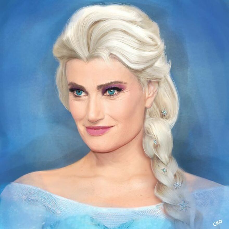 Idina Menzel As Elsa From “Frozen”