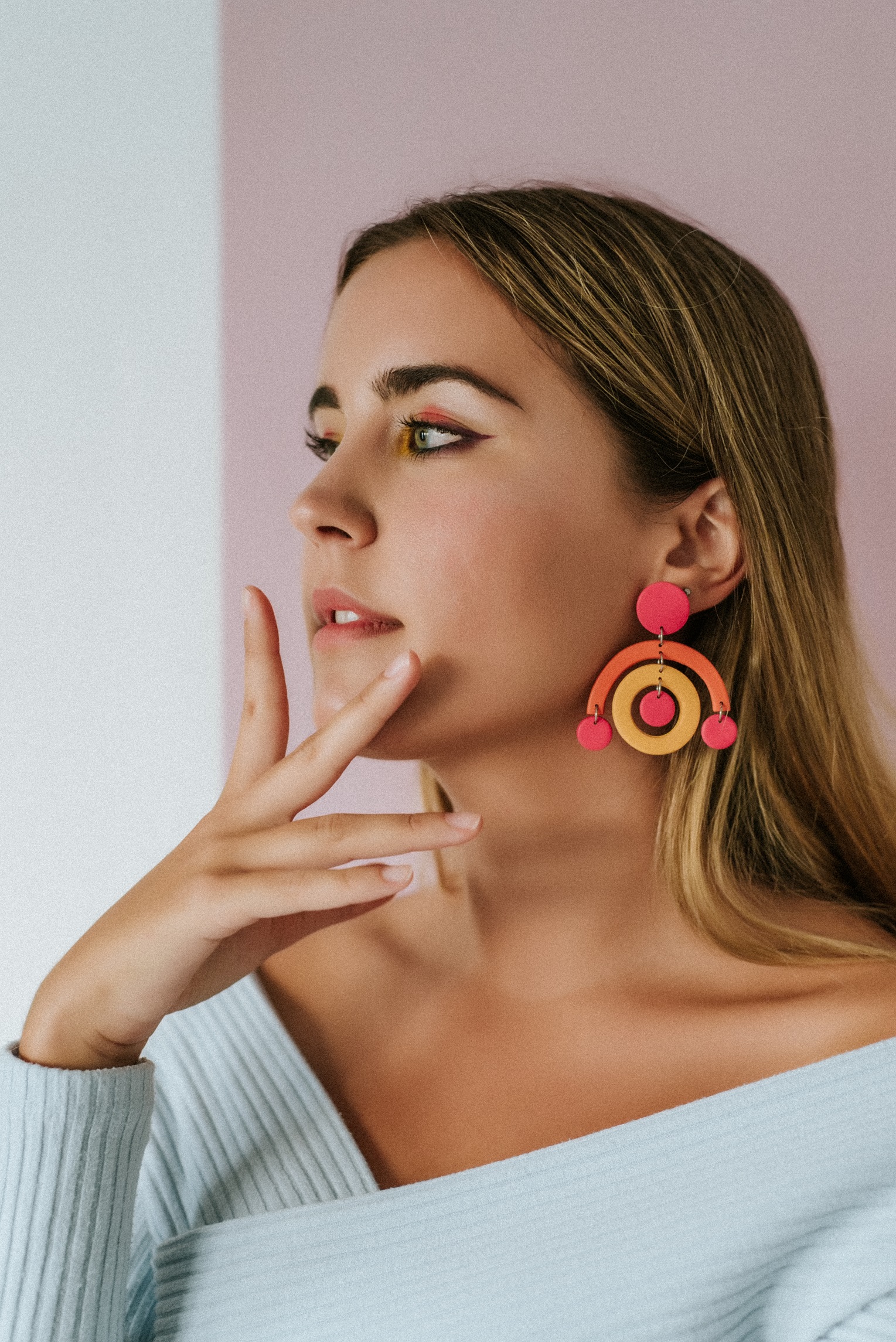I Create Colorful And Playful Jewelry With Polymer Clay