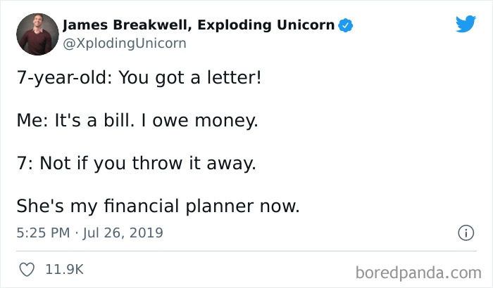 Funny-Parenting-Tweets-Xploding-Unicorn-James-Breakwell