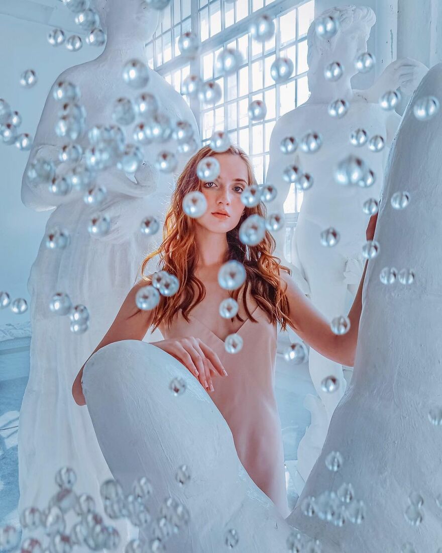 I Find Inspiration For My Pics In Balloons, Lanterns, And Bubbles