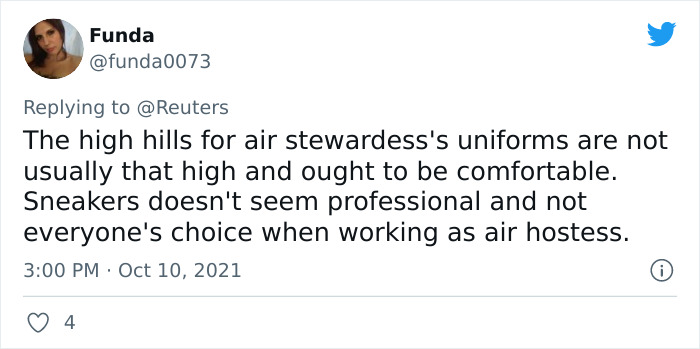 This Airline Is Throwing Out Their Heels And Skirt Uniform And Introducing A New ‘Comfort’ Look This Airline Is Throwing Out Their Heels And Skirt Uniform And Introducing A New ‘Comfort’ Look