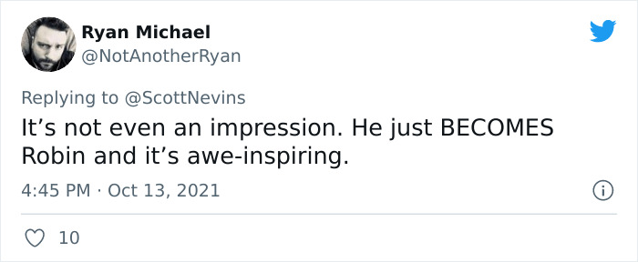“I Wasn’t Ready For This”: This Man’s Impression Of Robin Williams Is So Good, People Demand A Full Biopic “I Wasn’t Ready For This”: This Man’s Impression Of Robin Williams Is So Good, People Demand A Full Biopic