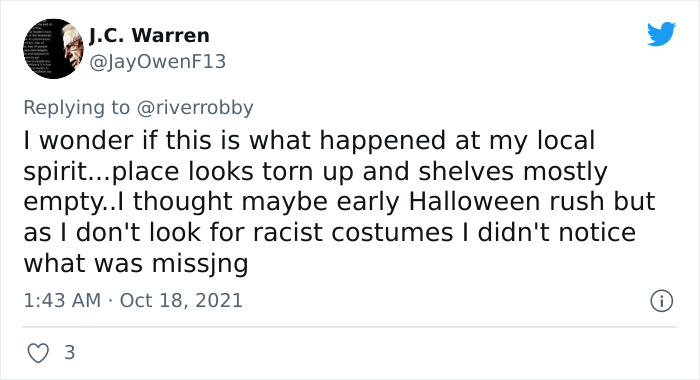 18 Racist Costumes That Spirit Halloween Decided To Get Rid Of, As Shared By An Employee On Twitter