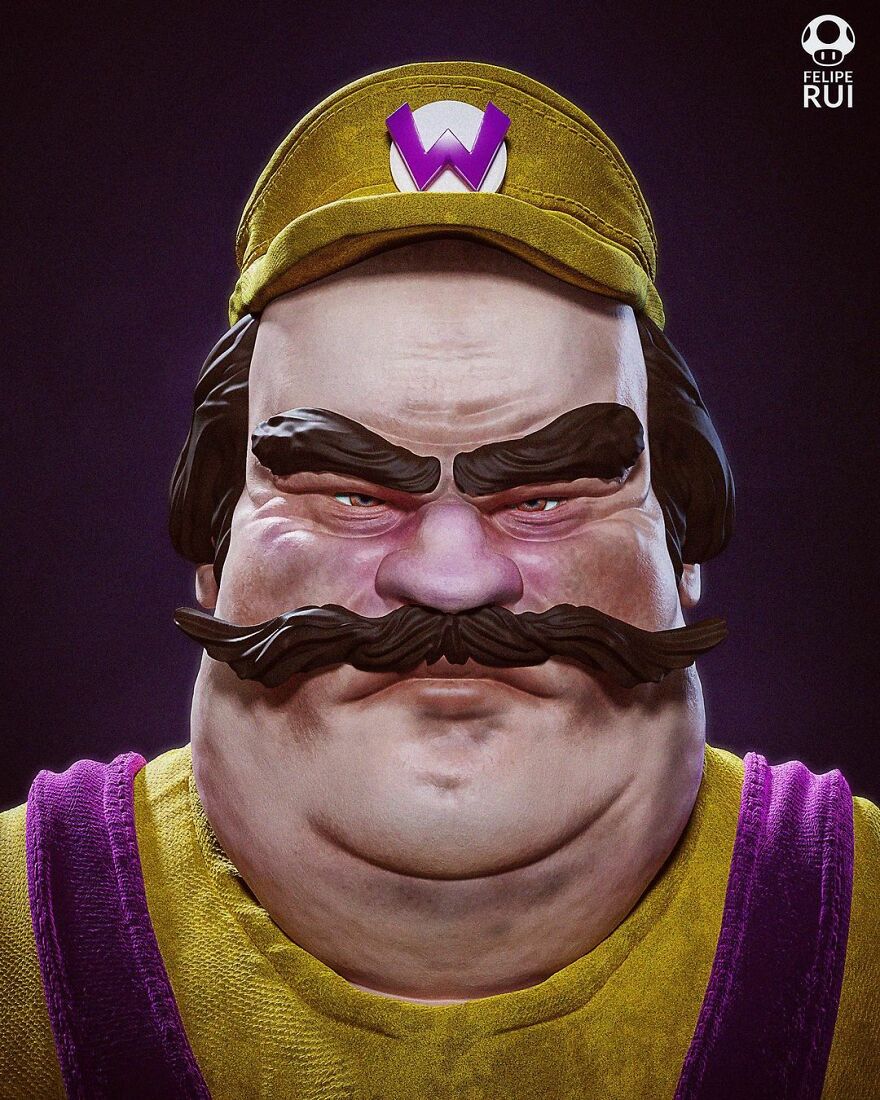 Wario From Super Mario