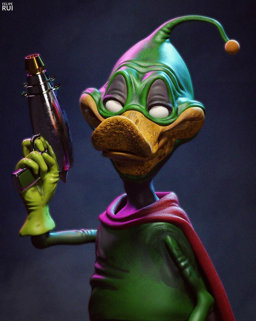 Duck Dodgers From Looney Tunes