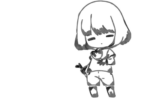 Frisk From Undertale - Did This On My Computer