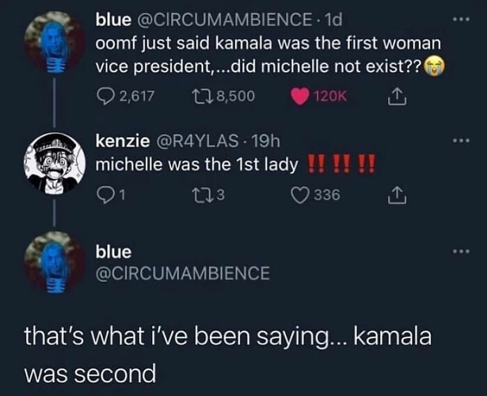 Kamala Was Second