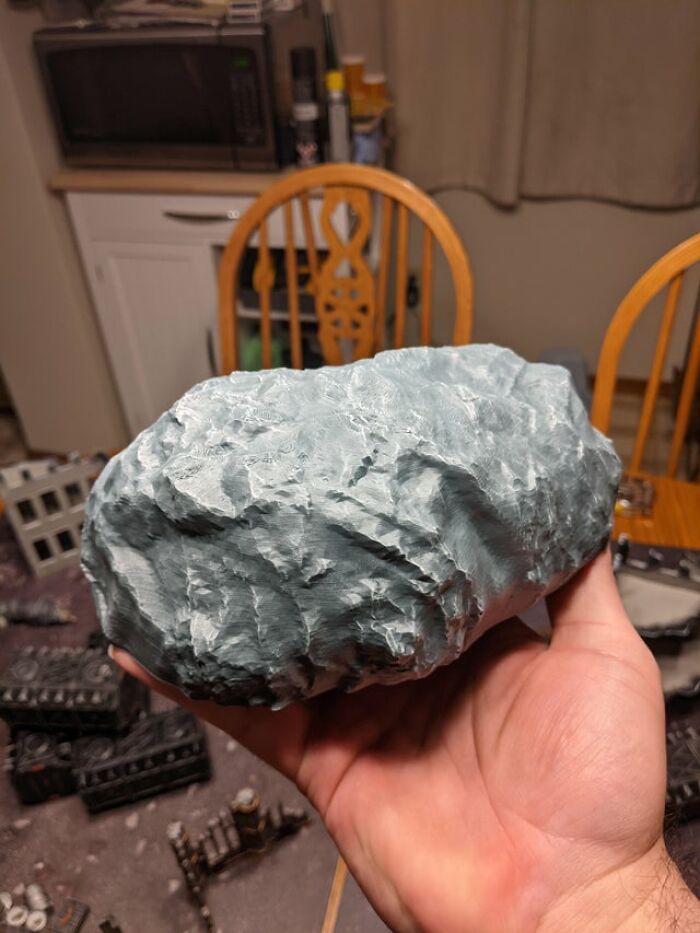 I 3D Printed A Rock! Then Painted It To Look More Like...a Rock!