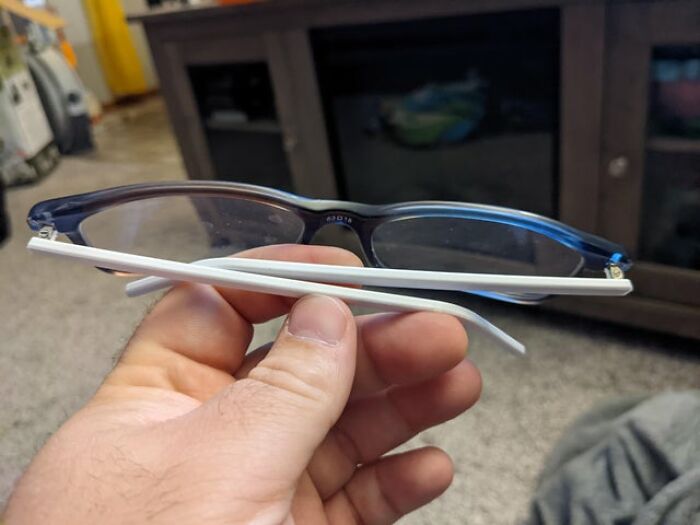 Broke My Glasses Arms, Saved $200 By Printing Instead Of Replacing.