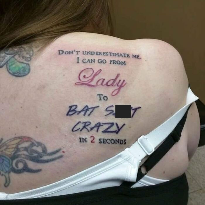 Do Not Underestimate People With Multiple Font Tattoos