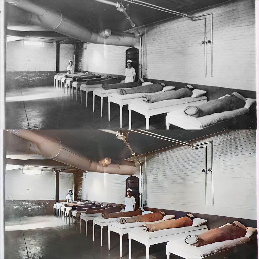 Vintage Asylum Patient Photos Restored. Sad And Scary At The Same Time Vintage Asylum Patient Photos Restored. Sad And Scary At The Same Time