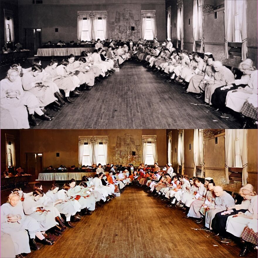 Vintage Asylum Patient Photos Restored. Sad And Scary At The Same Time Vintage Asylum Patient Photos Restored. Sad And Scary At The Same Time