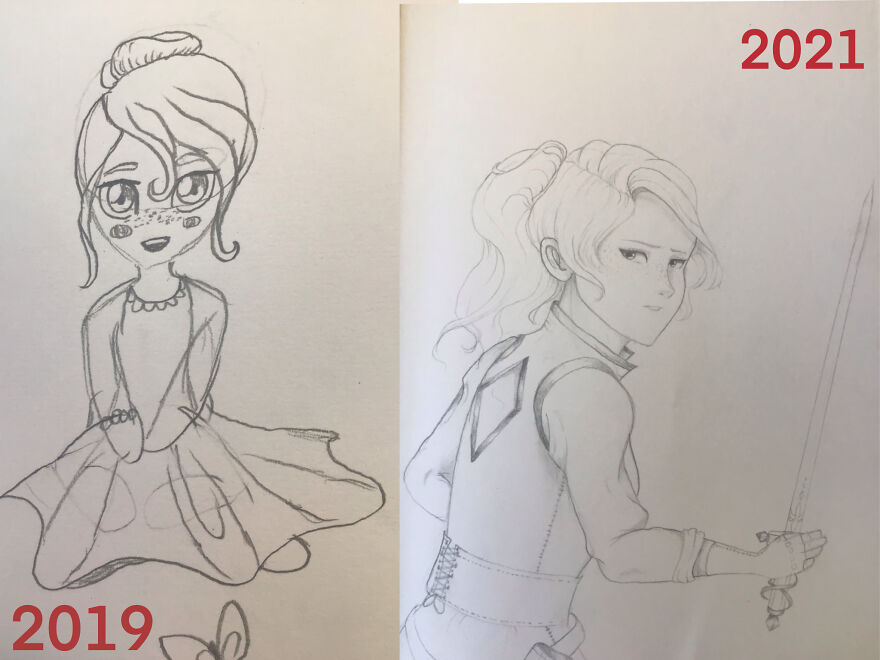 Same Sketchbook. Phew.