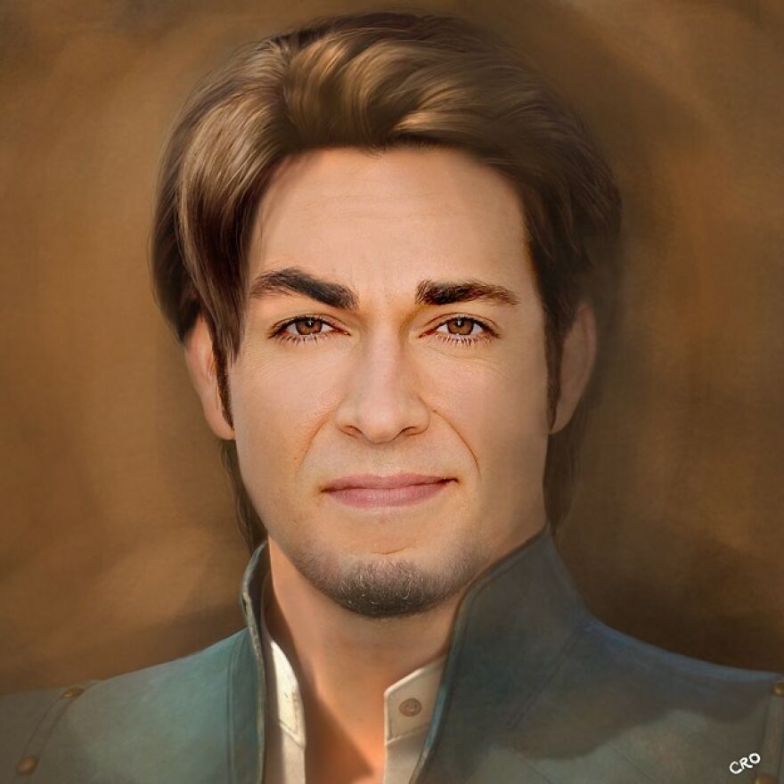 Zachary Levi As Flynn Rider From “Tangled”
