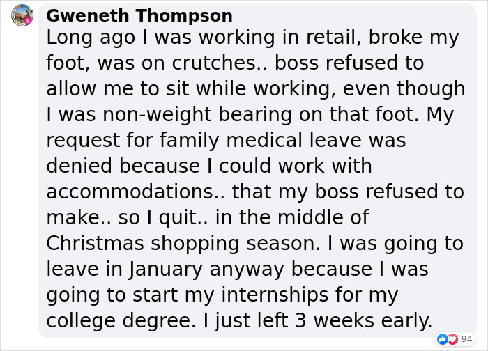Boss Criticizes Employee With Broken Bones For Sitting On A Stool, Changes His Tone Immediately When He Quits Boss Criticizes Employee With Broken Bones For Sitting On A Stool, Changes His Tone Immediately When He Quits