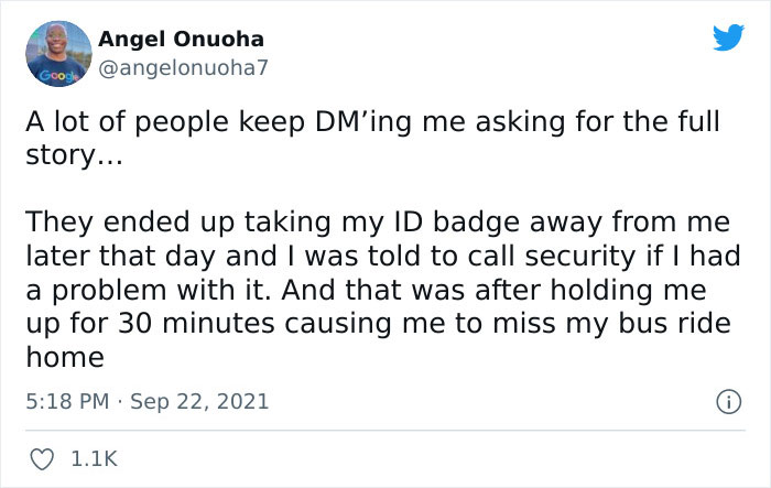 Black Google Employee Gets Security Called On Him, Others Share Their Similar Stories Of Discrimination Black Google Employee Gets Security Called On Him, Others Share Their Similar Stories Of Discrimination