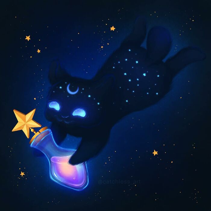 I Create Cute Glowing Monsters From Outer Space (28 Pics)