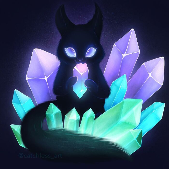 I Create Cute Glowing Monsters From Outer Space (28 Pics)