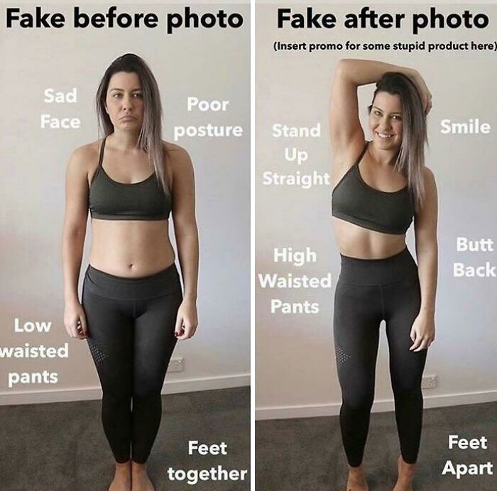 Don’t Be Fooled By Fake “Before & After” Posts