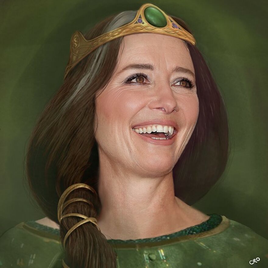 Emma Thompson As Queen Elinor From “Brave”