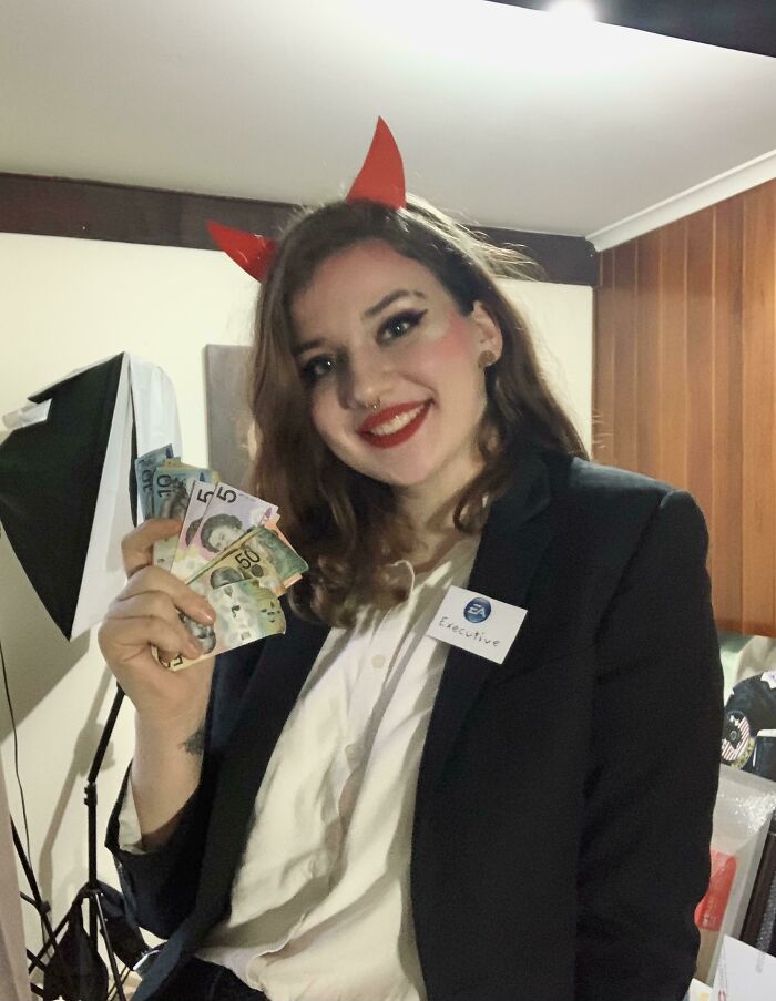 Dressed Up As An EA Executive For This Halloween! Scariest Thing I Know