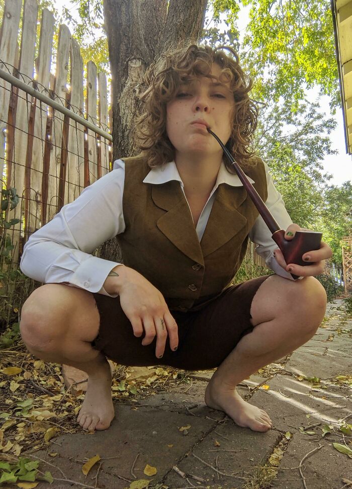 I Dressed Like A Hobbit For Halloween. Thought You Guys Might Appreciate