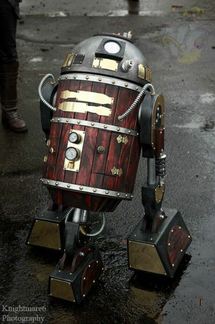 Remote Controlled Steampunk R2d2