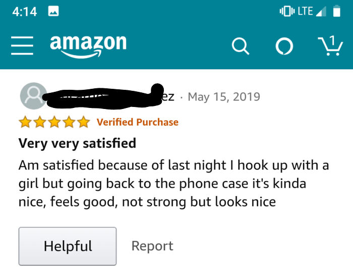 Found In The Reviews For A Phone Case. Last Night I Hook Up With A Girl