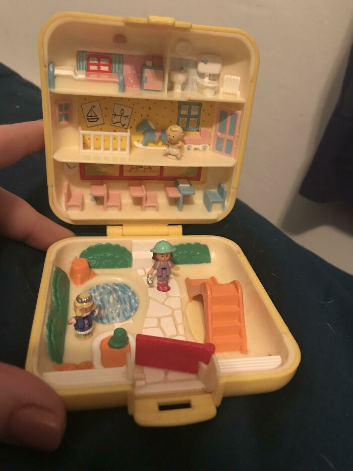 Found An Old Polly Pocket While Cleaning My Mom’s Basement