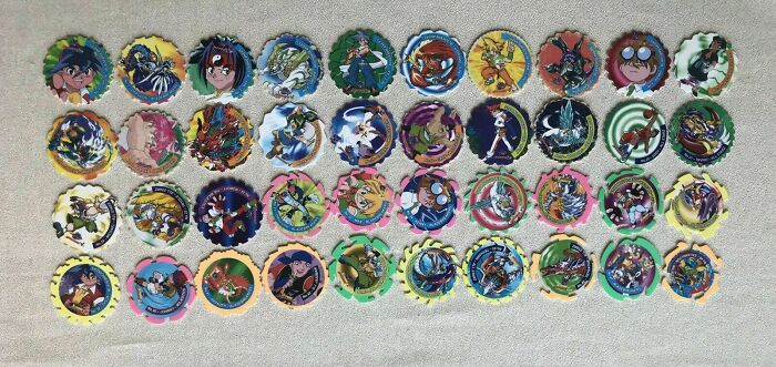 Who Else Remember The Beyblade Tazos Spinners Come With Lays & Cheetos Back In 2000's?