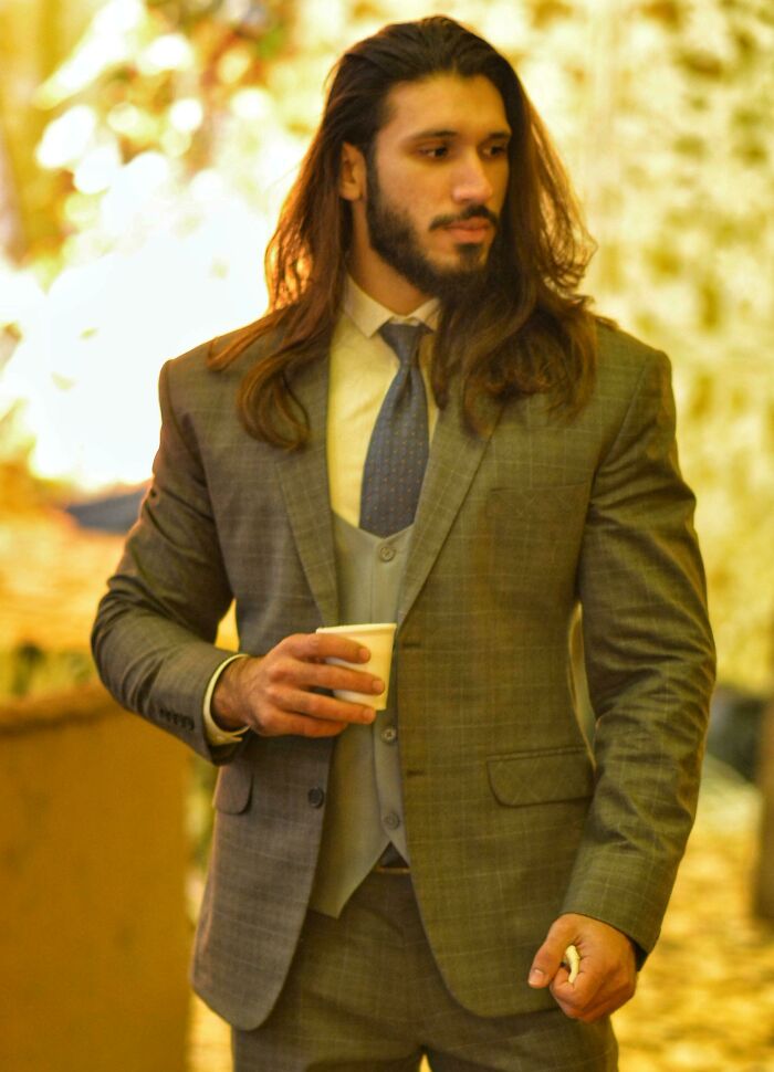 Male 27, Letting My Mane Free For A Wedding Event