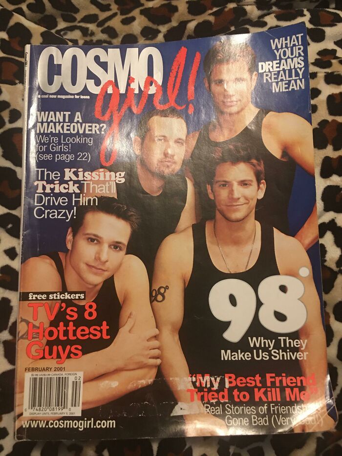 Cosmogirl Magazine February 2001