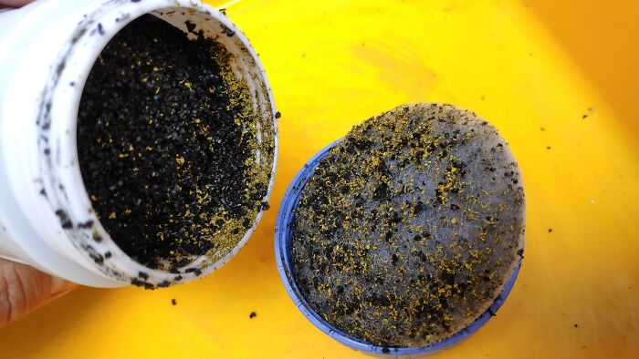 Is This Gold Inside My Activated Carbon Undercounter Water Filter?!